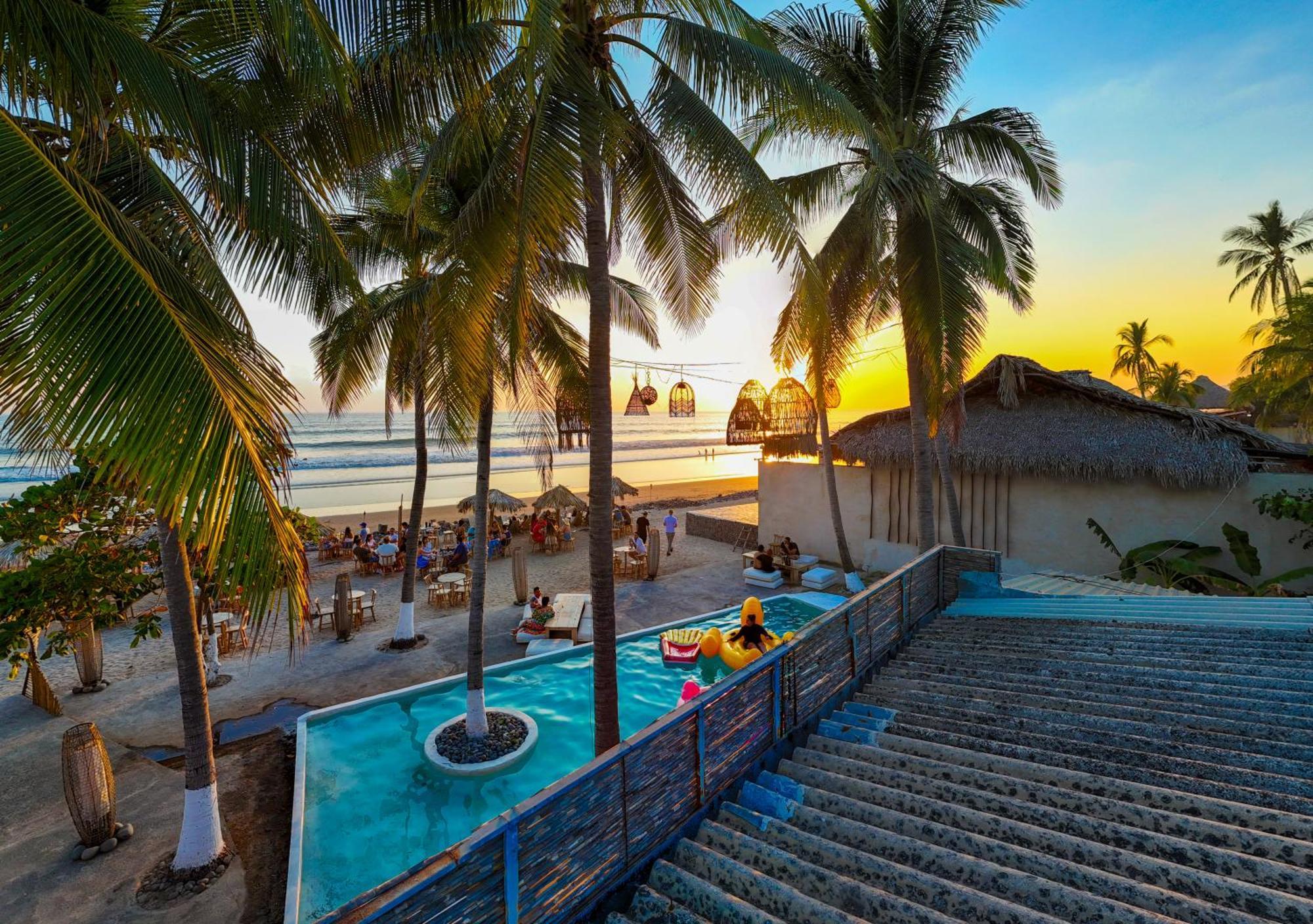 Casa Baru Hostel La Libertad Ngoại thất bức ảnh